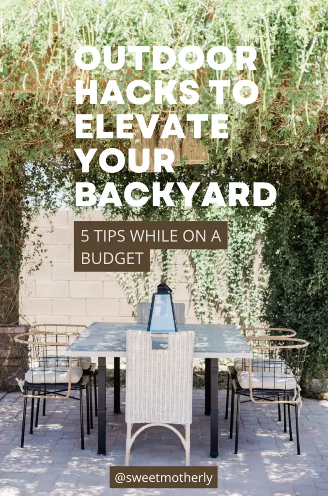 Affordable-Outdoor-Spring-Decor-on-a-Budget - Sweet Motherly